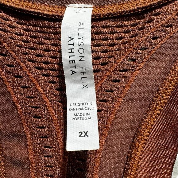 Athleta X Allyson Felix Legend Shine Tank Limited Edition 2X breathable - Picture 11 of 11